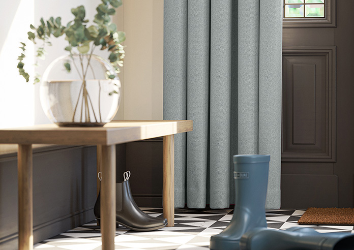 Soft Chevron, Urban Grey - Made to Measure Curtains - Image 5